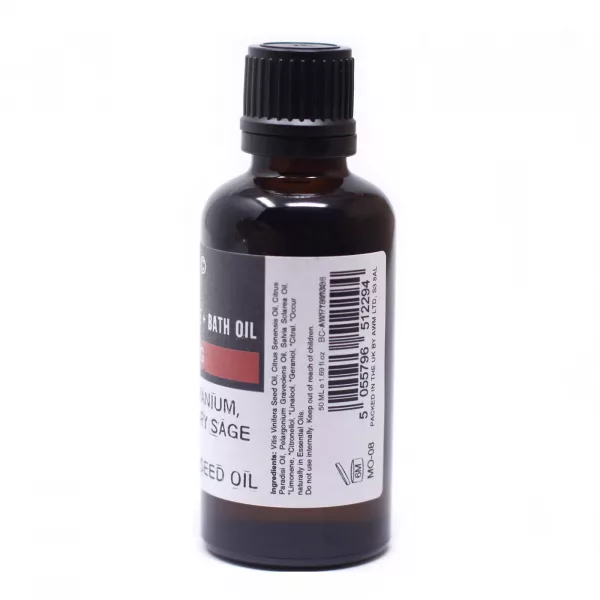 Warm & Uplifting Massage Oil - 50ml - Image 3