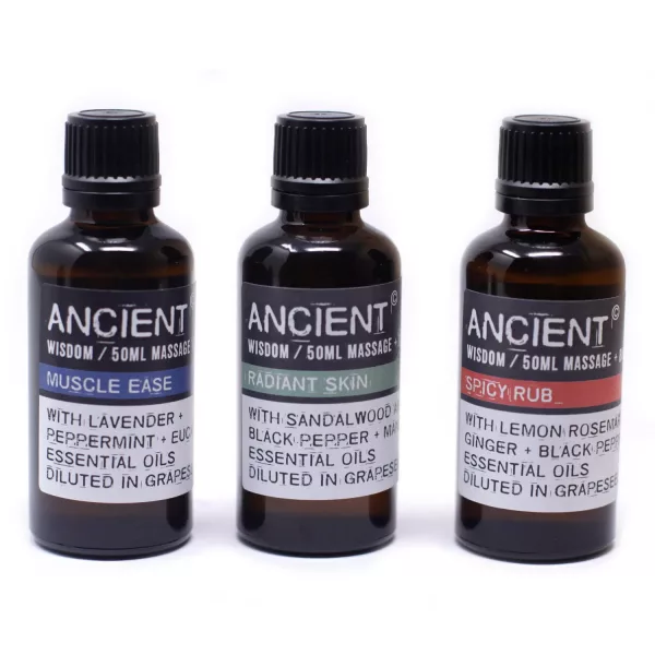Warm & Uplifting Massage Oil - 50ml - Image 4