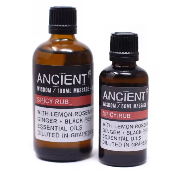 Spicy Rub Massage Oil - 50ml - Image 2
