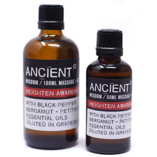 Heighten Awareness Massage Oil - 50ml - Image 2