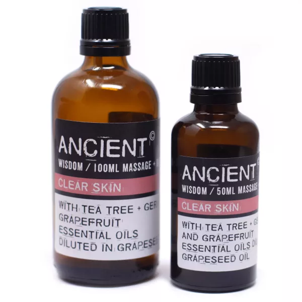 Clear Skin Massage Oil - 50ml - Image 2