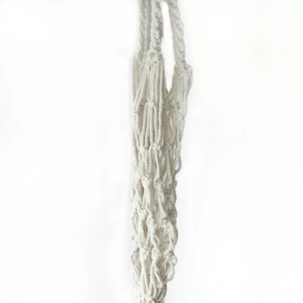 Macrame Pot Holder - Large Pot Holder - Extra Long - Image 4