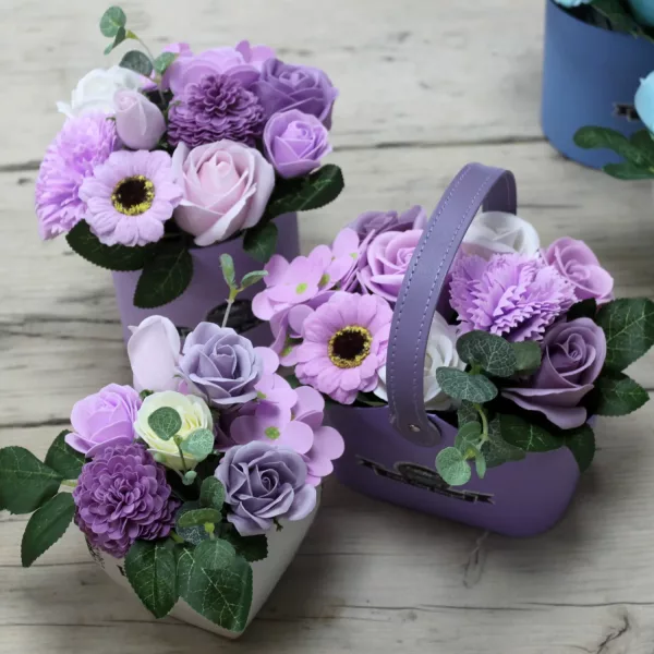 Bouquet Petite Flower Pot - Soft Lavender - Image 3