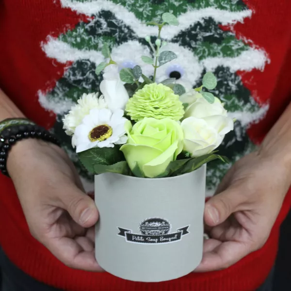 Bouquet Petite Gift Pot- Soothing Blues - Image 4