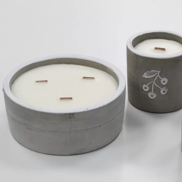 Large Round - Crushed Vanilla & Orange - Image 4
