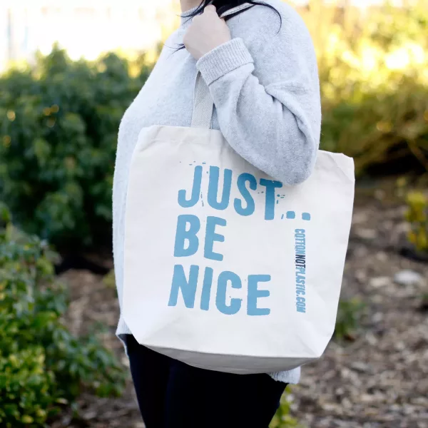 Just Be Nice - choice of 4 colours - Image 3