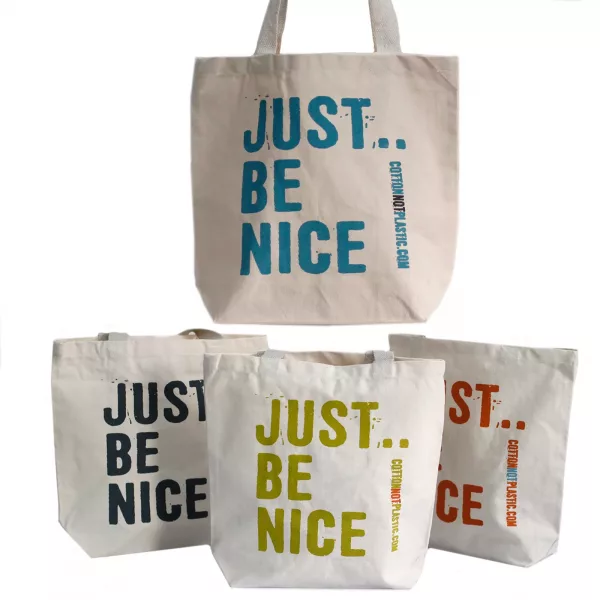 Just Be Nice - choice of 4 colours - Image 4