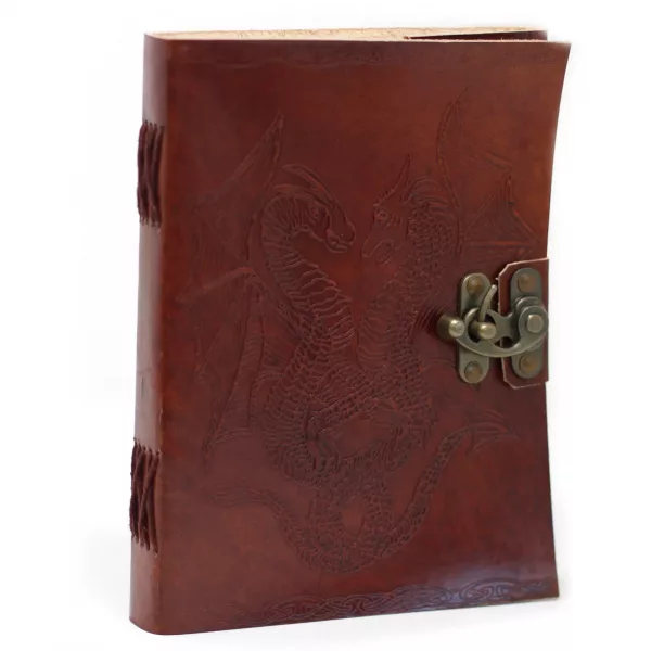 Leather Dragon Notebook (6x8\") - Image 3