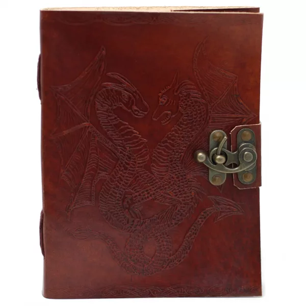 Leather Dragon Notebook (6x8\") - Image 4