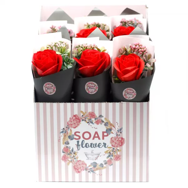 Soap Flower - Rose Bouquet - Image 3