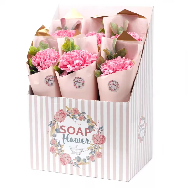 Soap Flower - Carnation Bouquet - Image 2
