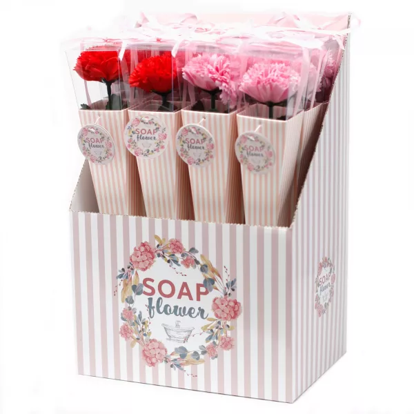 Soap Flower - Medium Carnation - Image 2