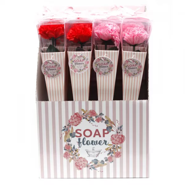 Soap Flower - Medium Carnation - Image 3