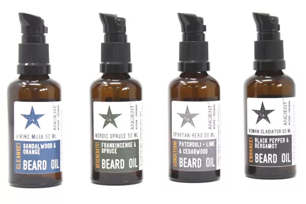 50ml Beard Oil - Roman Gladiator - Enhance! - Image 3