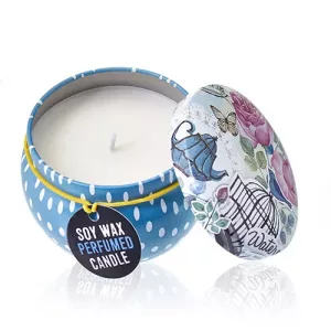 Soy Wax Art Tin Candles