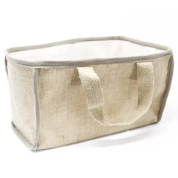 Lrg Shopping Basket - 33x18x20cm - Nat - Image 2