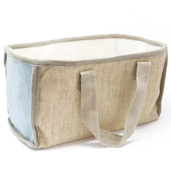 Lrg Shopping Basket - 33x18x20cm - Teal - Image 3