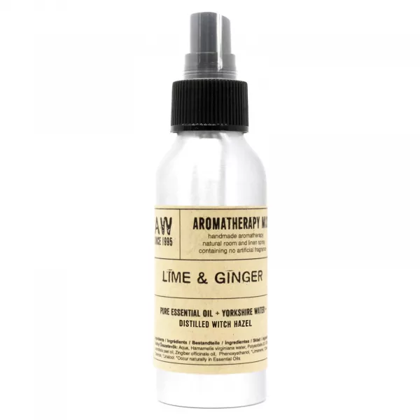 100ml Essential Oil Mist - Lime & Ginger - Image 2