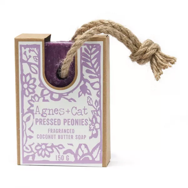 Soap On A Rope - Pressed Peonies - Image 2