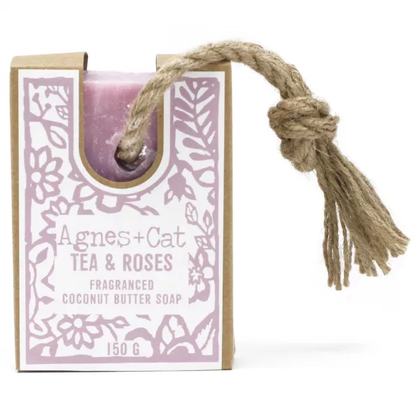 Soap On A Rope - TEA & ROSES - Image 2