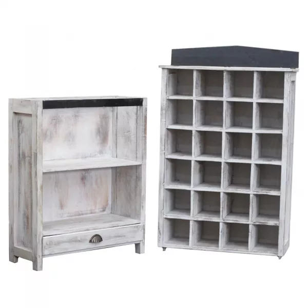 Dinner Candle Display Stand - Whitewash - Image 3