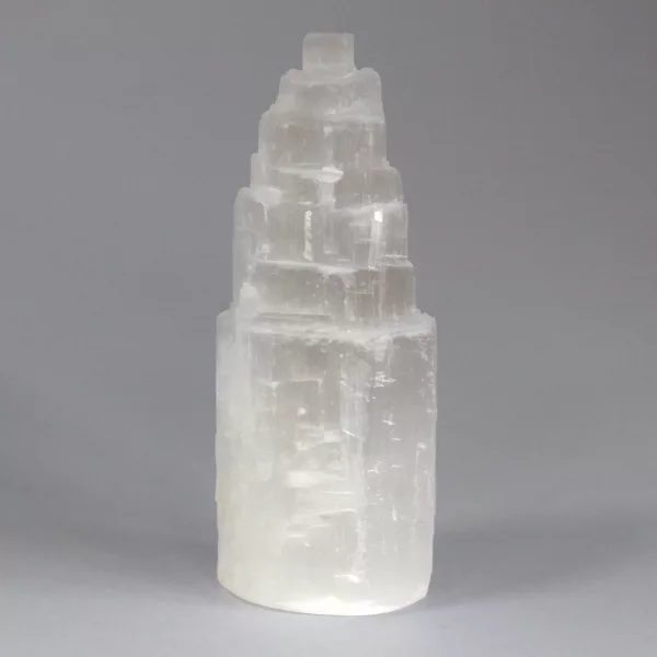 Natural Selenite Tower - 10 cm - Image 2