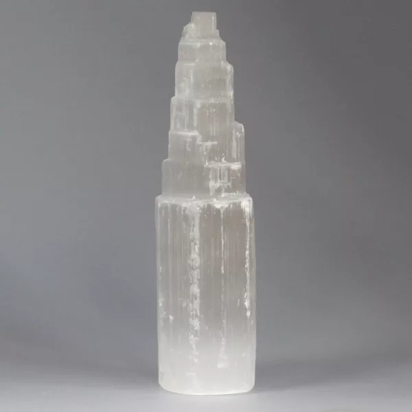 Natural Selenite Tower - 20 cm - Image 2