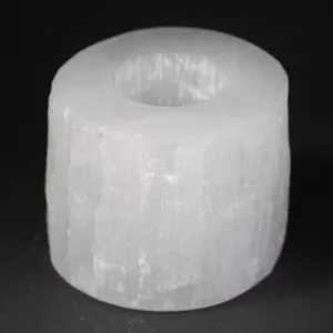 Selenite Candle Holders