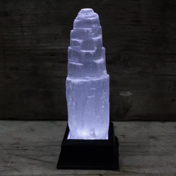Natiural Selenite Tower - 15 cm - Image 2