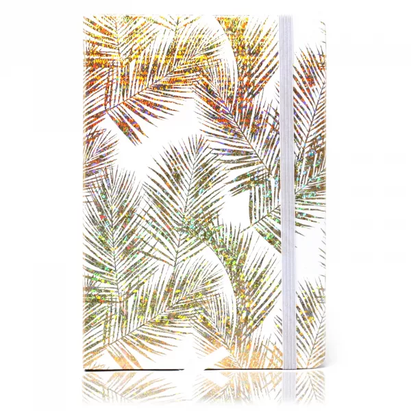 Cool A5 Notebook - Assorted Designs - Golden Tropical - Image 3