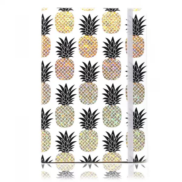 Cool A5 Notebook - Assorted Designs - Golden Tropical - Image 2