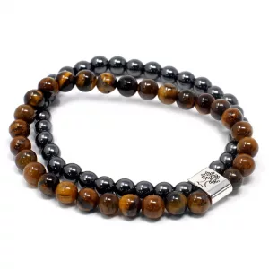 Magnetic Gemstone Bracelet – Tiger Eye