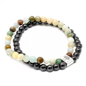 Magnetic Gemstone Bracelet – Amazonite
