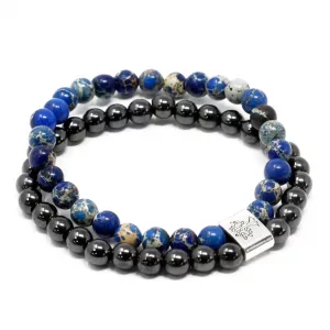 Magnetic Gemstone Bracelet – Sodalite