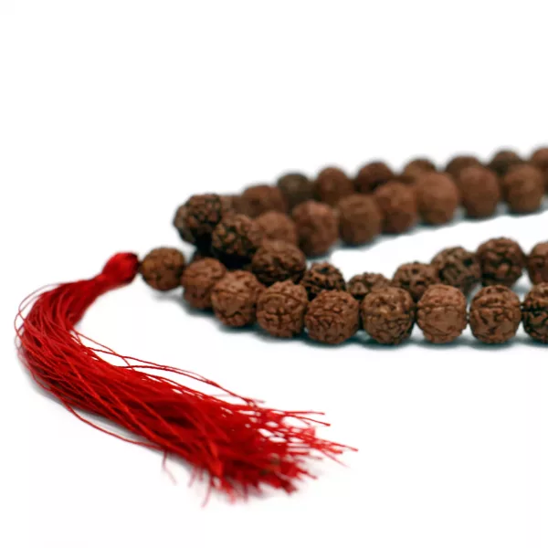 108 Rudraksha Mala - Brown - Image 2
