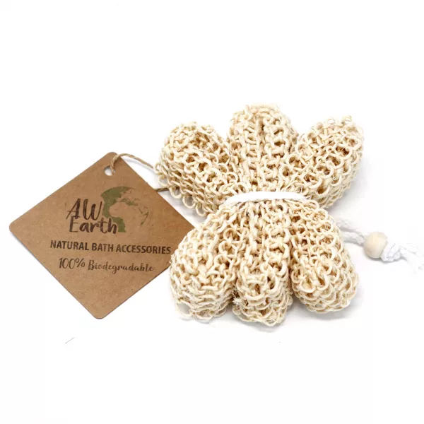 Sisal Sponge and Scrub - Exfoliating Star - Image 2