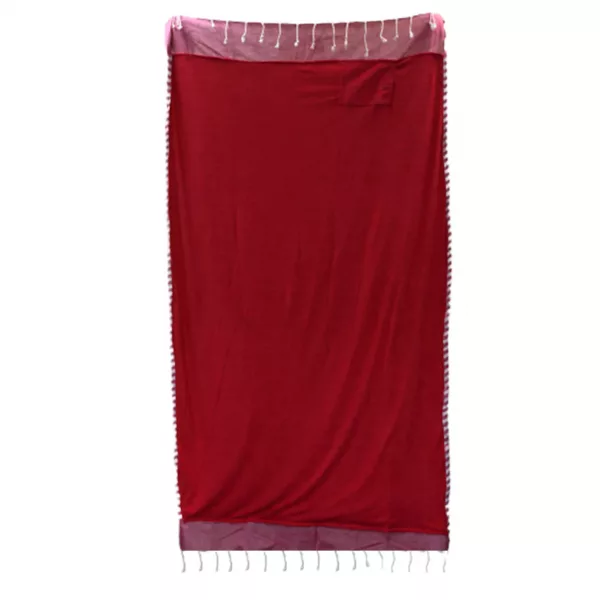 Cotton Pario Towel - 100x180 cm - Hot Pink - Image 4