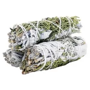 Smudge Stick - White Sage & Juniper 10cm