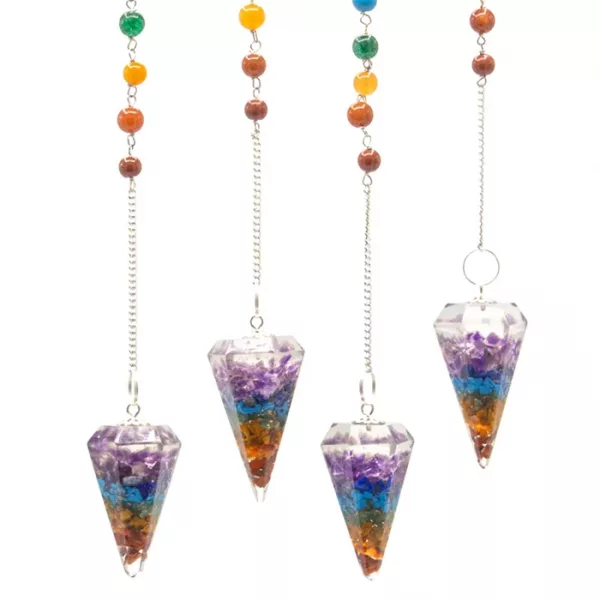 Orgonite Power Chakra Pendulum - Chakra - Image 2