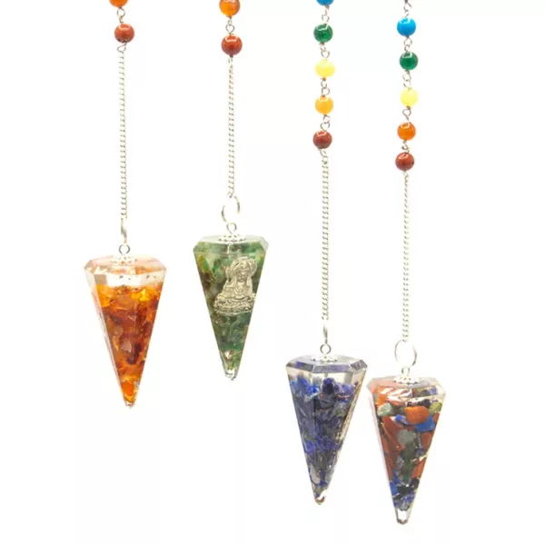 Orgonite Power Chakra Pendulum - Buddha - Image 4