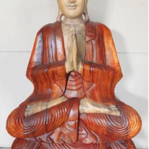 Hand Carved Buddha Statue – 80cm Welcome