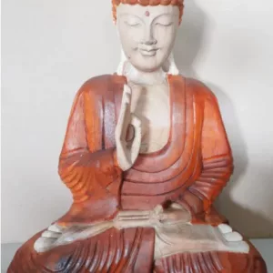Hand Carved Buddha Statue – 40cm Teaching Transmission