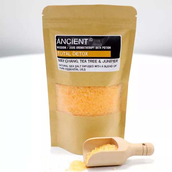 Aromatherapy Bath Potion in Kraft Bag 350g - Total Detox - Image 2