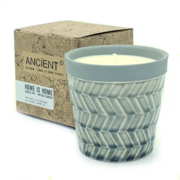 Home is Home Candle Pots - Vintage Garden - Image 3