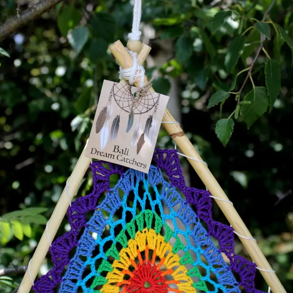 Bali Dream Catchers - Med Multi Pyramid - Image 3