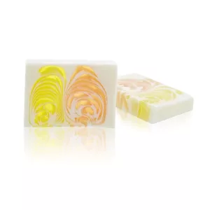 Handcrafted Soap Slice  100g  - Orange & Ginger