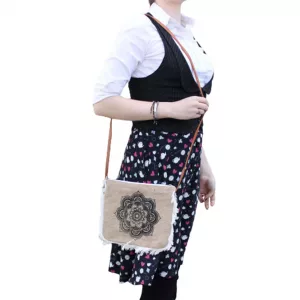 Fab Fringe Bag – Mandela Print