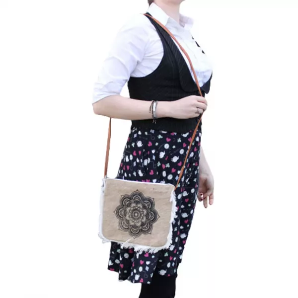 Fab Fringe Bag - Mandela Print - Image 2