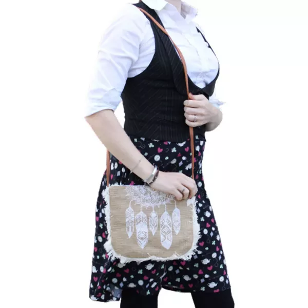 Fab Fringe Bag - Dream Catcher Print - Image 2