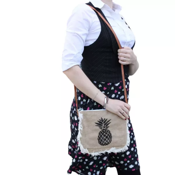 Fab Fringe Bag - Pineapple Print - Image 3